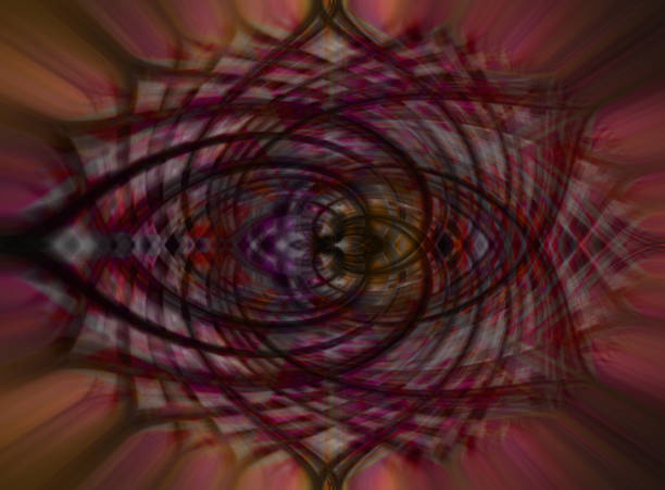 Illustration made with the twirl effect for backgrounds, wallpapers and overlays. Background consists of fractal color texture and is suitable for use in projects on imagination, creativity and design.