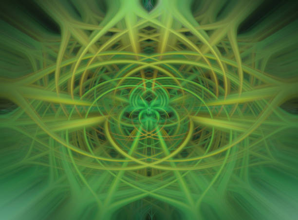 Illustration made with the twirl effect for backgrounds, wallpapers and overlays. Background consists of fractal color texture and is suitable for use in projects on imagination, creativity and design.