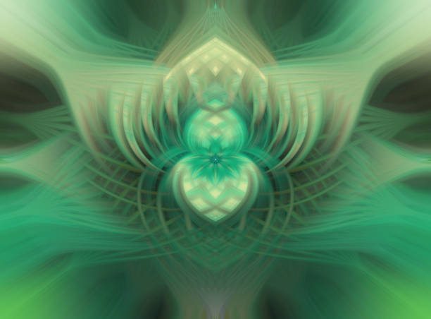 Illustration made with the twirl effect for backgrounds, wallpapers and overlays. Background consists of fractal color texture and is suitable for use in projects on imagination, creativity and design.