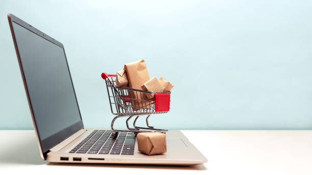 concepto de compras en línea - online shopping fotografías e imágenes de stock