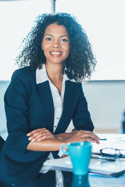 istock Businesswoman working in the office 1135612204