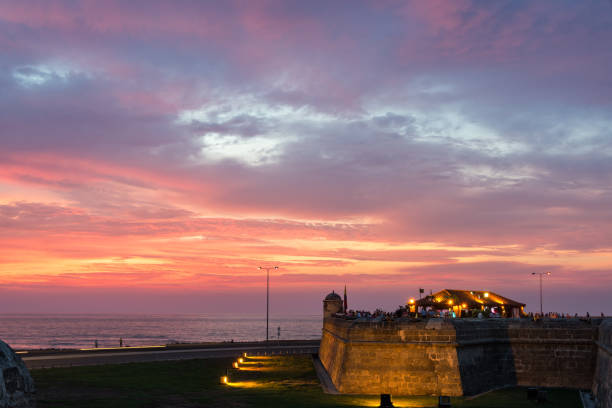 istock Dramatic Sunset in Cartagena 1135613038