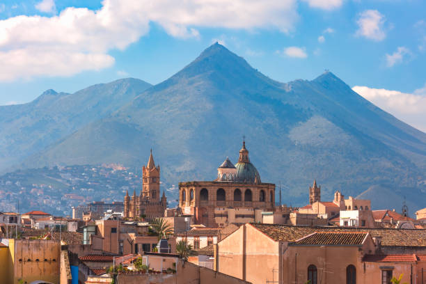 istock Palermo at sunset, Sicily, Italy 1135623662