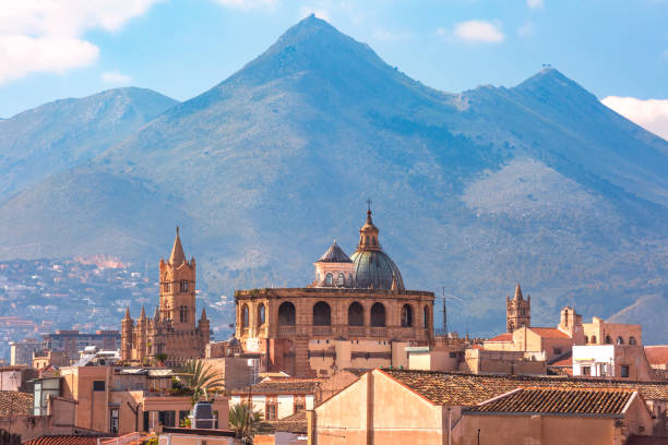 istock Palermo at sunset, Sicily, Italy 1135623679