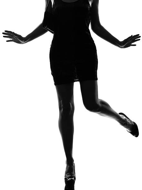 istock stylish silhouette woman legs 113562790