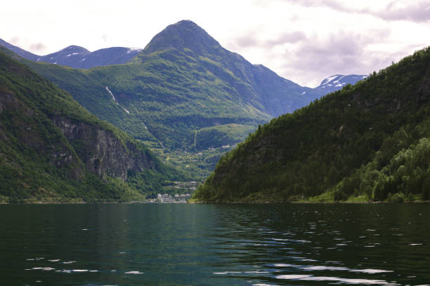 istock Mountain landscape in the Geirangerfjord, Norway 1135631763