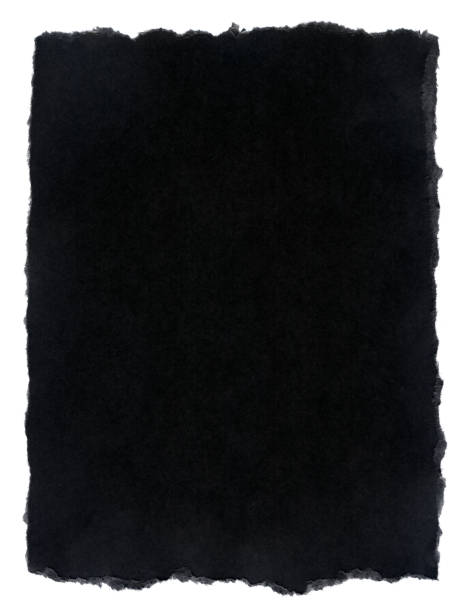 sfondo carta nera - colore isolato foto e immagini stock