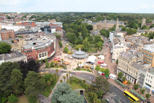 Bournemouth from Hot Air Balloon
