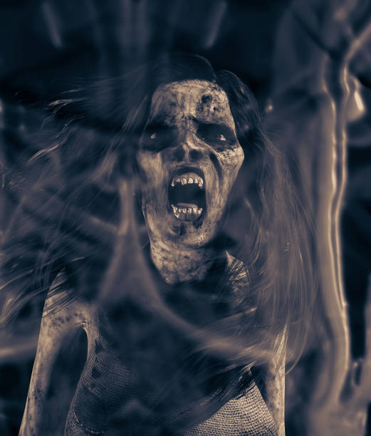 istock Screaming of Vengeful evil 1135652527