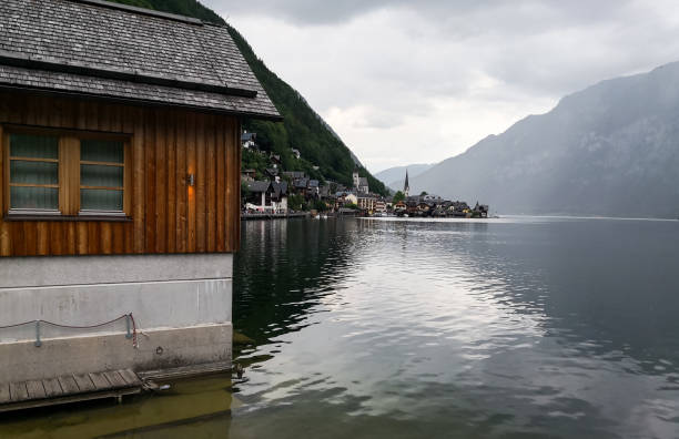 istock A panoramic view of Hallstatt 1135657745