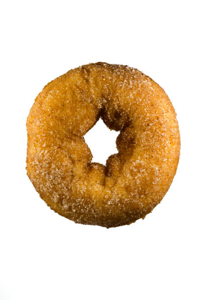 istock Macro image of cinnamon and sugar doughnut 1135661662