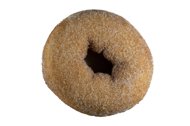 istock Macro image of cinnamon and sugar doughnut 1135661673