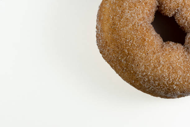 istock Macro image of cinnamon and sugar doughnut 1135661692