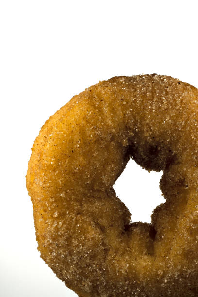 istock Macro image of cinnamon and sugar doughnut 1135661771