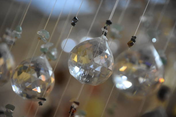istock Crystals hang in the store 1135669625