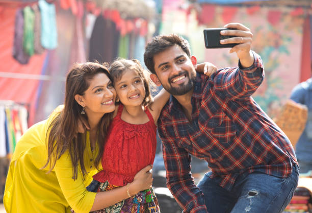 istock Indian family taking selfie 1135672126