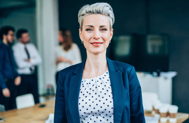 istock Businesswoman in the office 1135672246