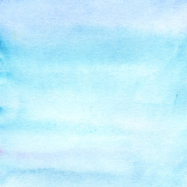 istock illustration blue  abstract background with watercolor stains. drawn by hand. 1135677338
