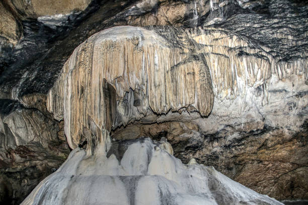 istock Zlot Cave, Eastern Serbia - Cave decorations and rock formations in remarkable shapes 1135678406