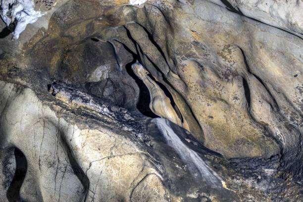 istock Zlot Cave, Eastern Serbia - Cave decorations and rock formations in remarkable shapes 1135678409