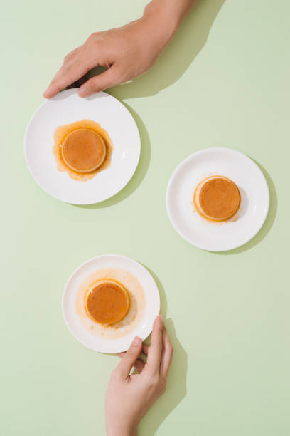 istock Homemade Creme Caramel with Sweet Syrup / Custard Pudding 1135679552