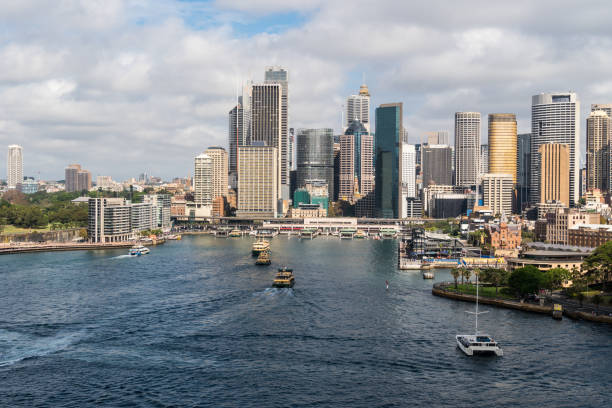 istock Sydney business district in Australia largest city 1135679561