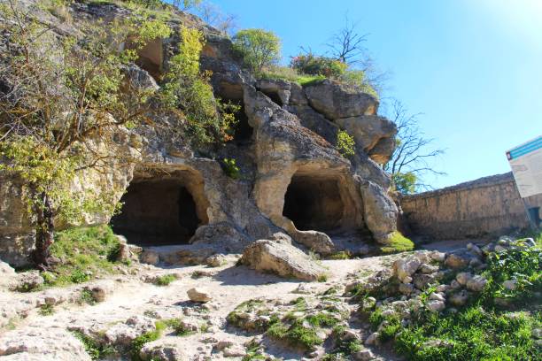 istock View of cavetown Chufut-Kale in Crimea 1135680551