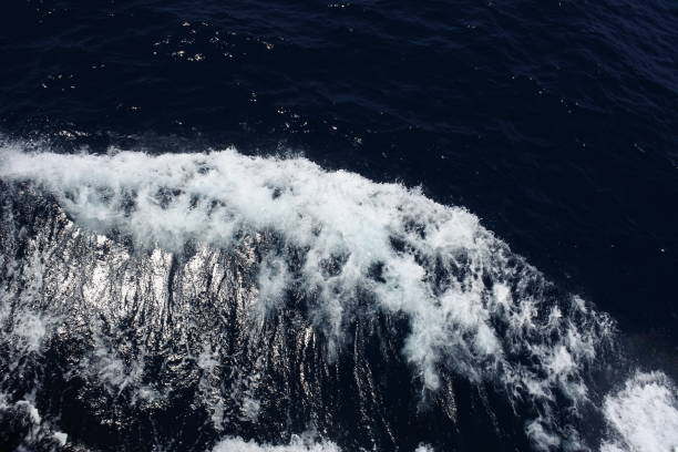 istock sea ​​waves in high speed with lowkey tones 1135680644