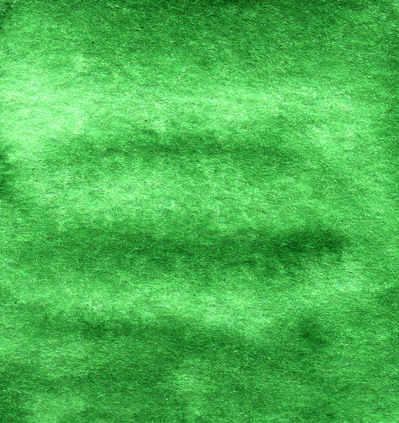 istock illustration Abstract dark green  watercolor background drawn by hand. For banners, design 1135684157