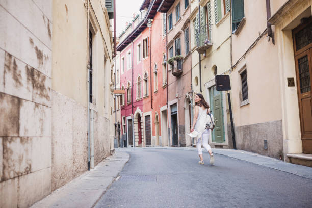 istock Young women discovering Italy. 1135685255