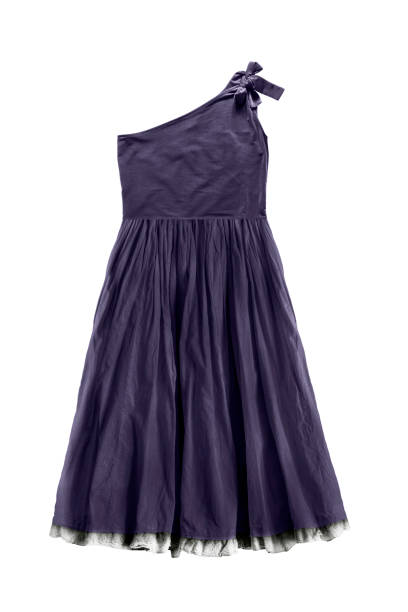 istock One shoulder dress isolated 1135686496