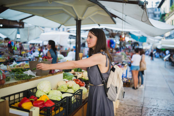 istock Young woman exploring Verona, Italy 1135687418
