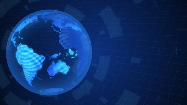 digital world map rotate animation motion graphic worldwide concept digital world map rotate animation motion graphic worldwide concept digital animation stock pictures, royalty-free photos & images