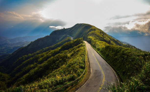 The mountainous area in Taipei county, Taiwan. A remote area that less people travel to this place.