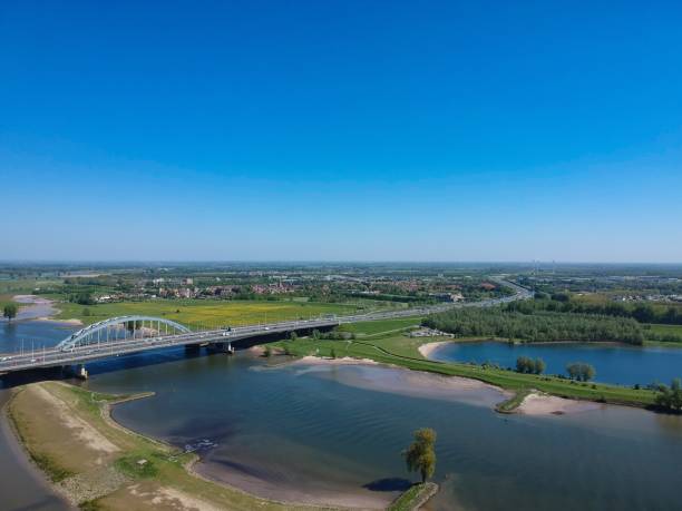 istock Sky view of Vianen the Netherlands 1135696854