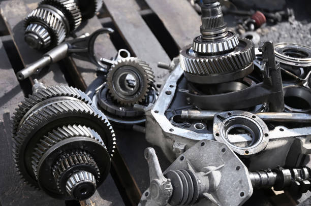 istock gears and other gearbox parts 1135697509