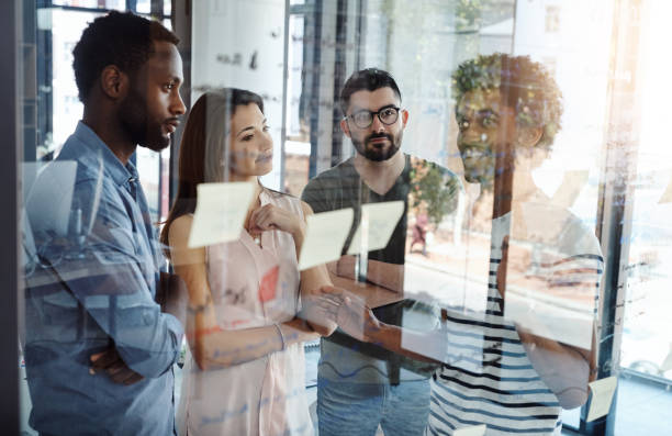 istock Gathering all their brilliant ideas 1135699032
