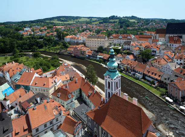 istock View of Cesky Krumlov, Czech Republic 1135699818