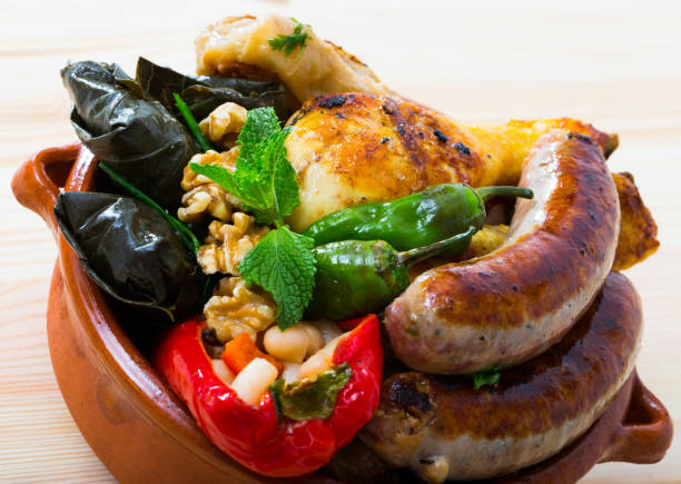 istock Dish of Bulgarian cuisine Kapama 1135700579