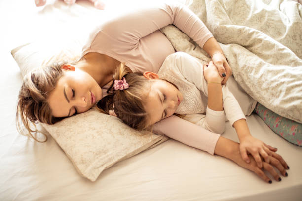 istock Sleeping soundly in the morning. 1135706379
