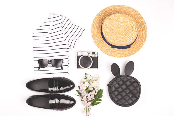 istock French style outfit background 1135709823