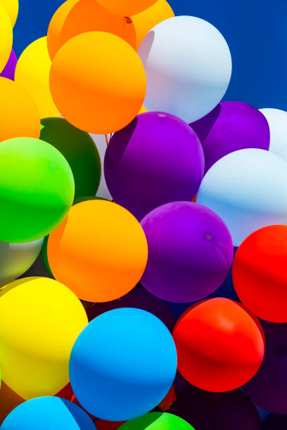 istock Background of a set of colored balloons 1135712143