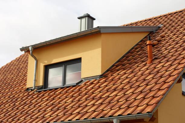 istock Tiled roof in mediterranean style 1135716634