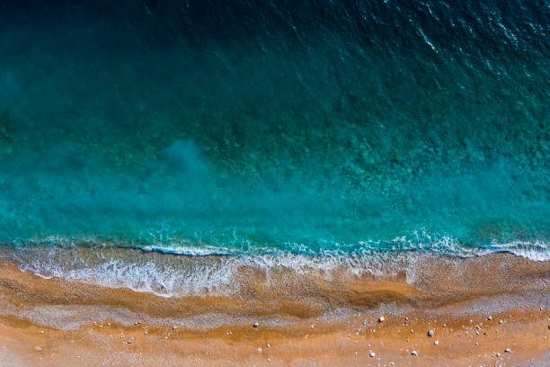 istock Aerial view of a beautiful beach 1135720551