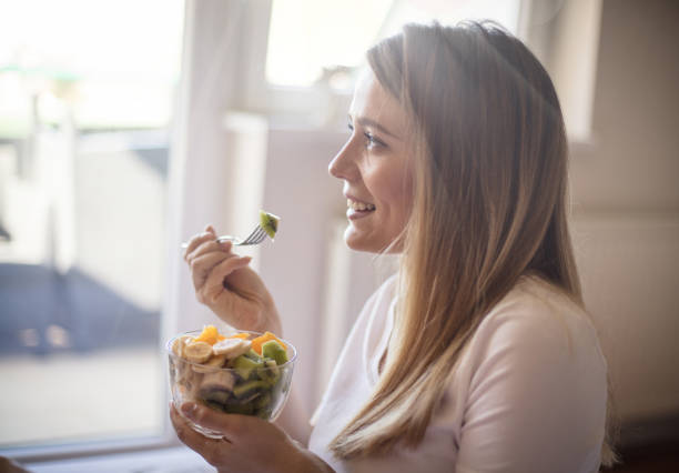 istock I decided to feed myself healthy. 1135722055
