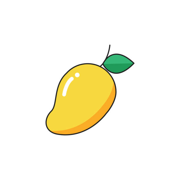 Mango Icon Stock Illustration - Download Image Now - Mango Fruit,  Freshness, Summer - iStock