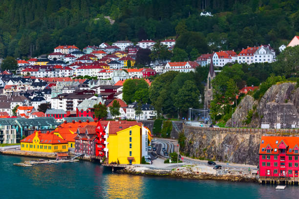 istock Bergen, Norway view with colorful houses 1135734241
