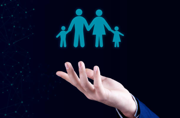 istock Family life insurance and policy 1135740244