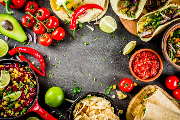 istock Mexican food concept. Cinco de Mayo food. 1135742510