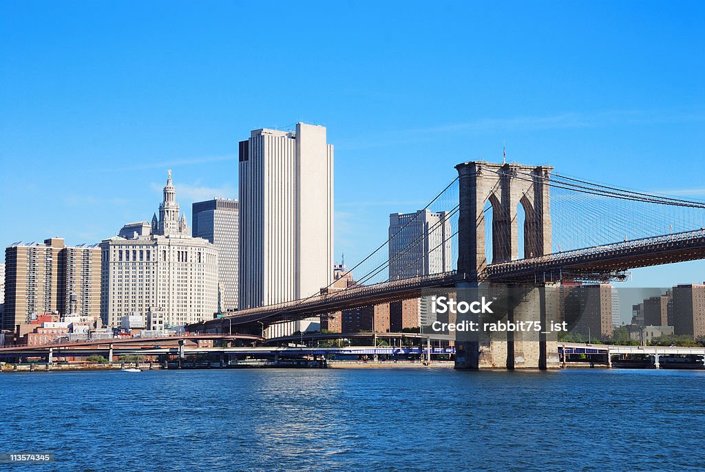 Grattacieli skyline di Manhattan - Foto stock royalty-free di Ambientazione esterna